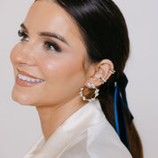 RACHEL GORRY - AIMEE MARQUISE HOOP STUD