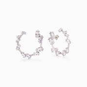 RACHEL GORRY - AIMEE MARQUISE HOOP STUD