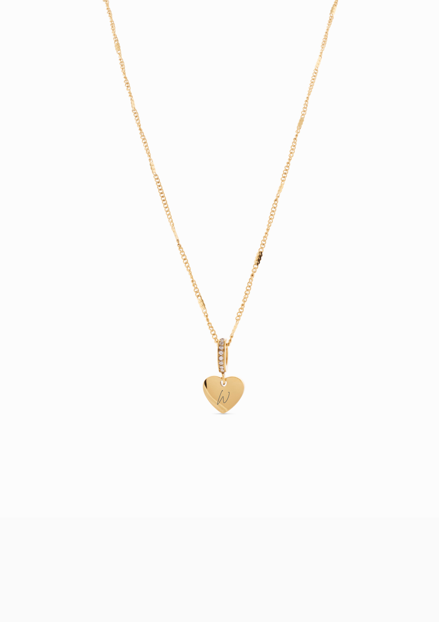 HEARTFELT ENGRAVABLE NECKLACE