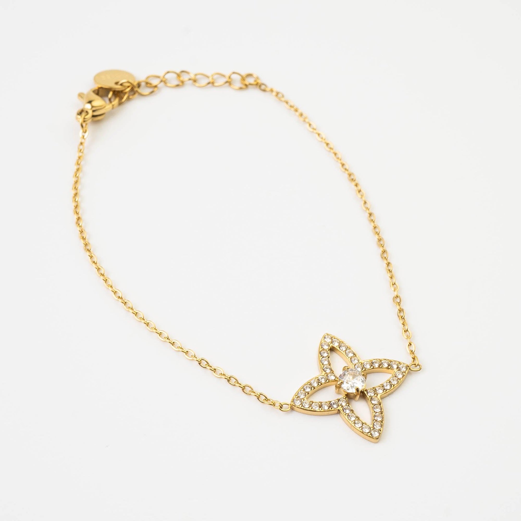 CLOVER LOTUS BRACELET - Lynott Jewellery