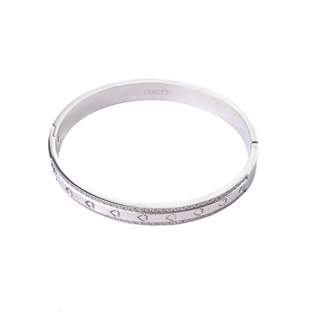 CRYSTAL CUPID BANGLE