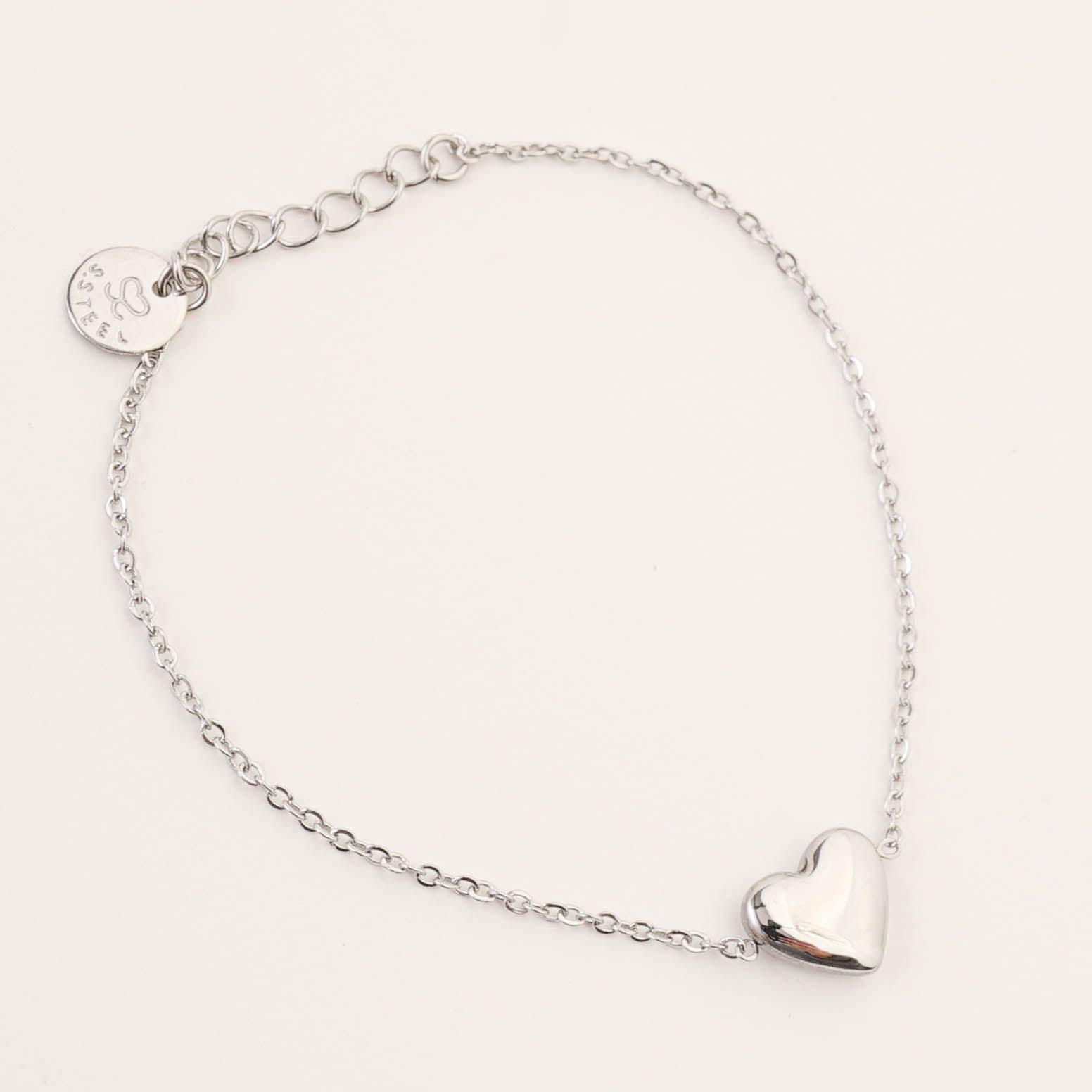SIMPLE HEART BRACELET - Lynott Jewellery