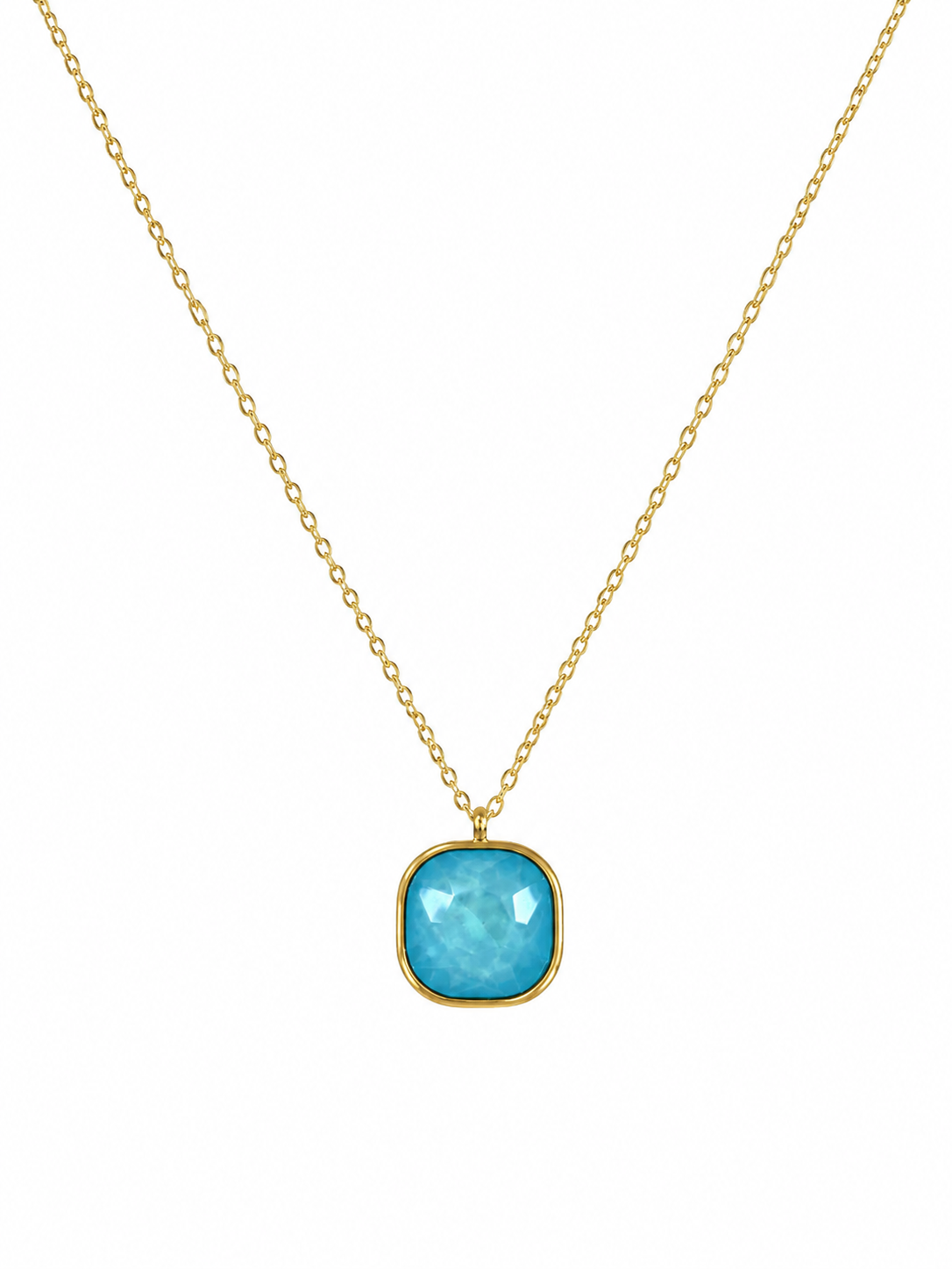 PASTEL BLUE BABY NECKLACE