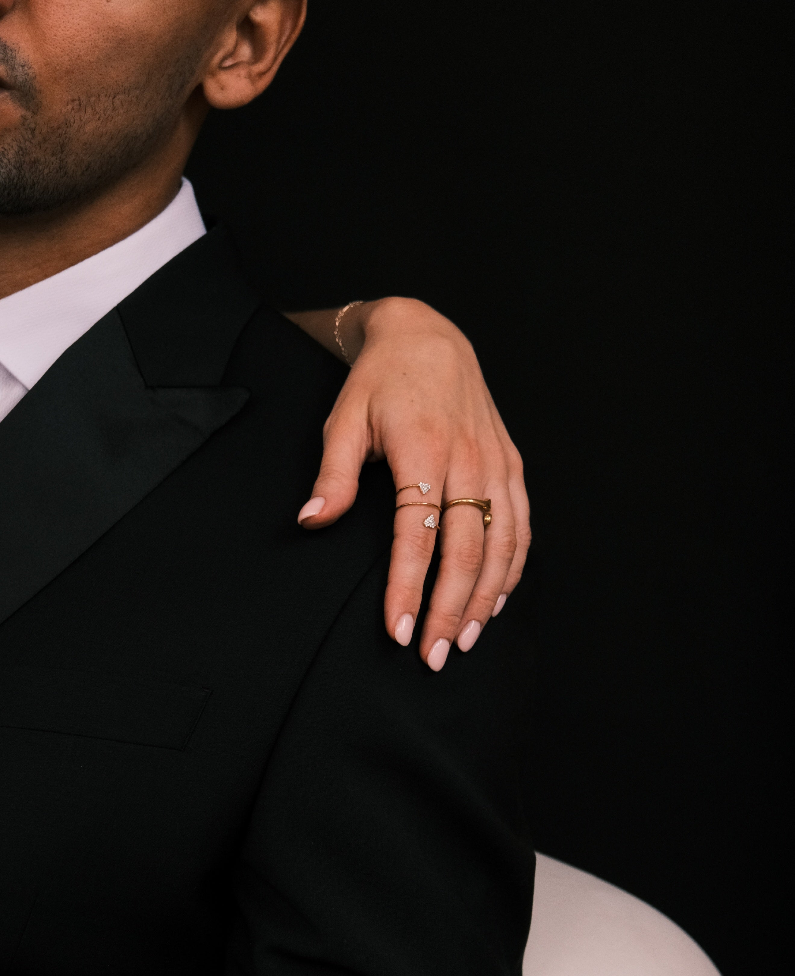 LOVE SPIRAL ADJUSTABLE RING