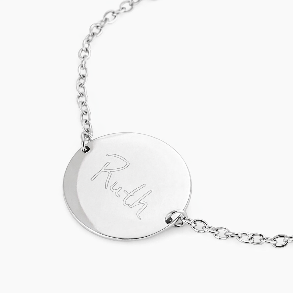 ENGRAVABLE DISC BRACELET
