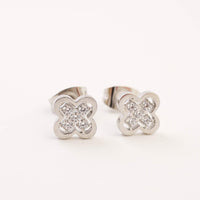 ELEGANCE CLOVER STUDS - Lynott Jewellery