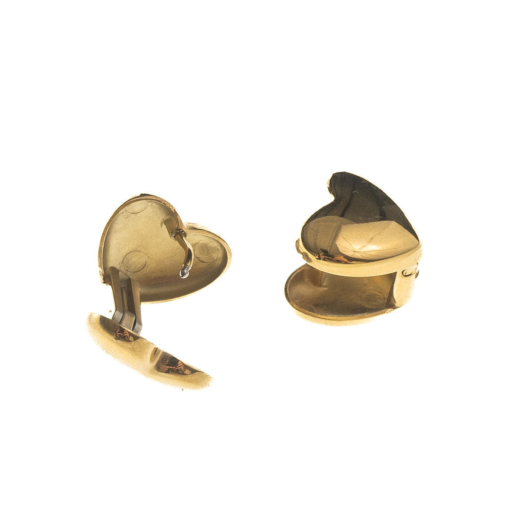 ROUNDED HEART STUD