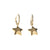 BUBBLE STAR DROP DOWN EARRING