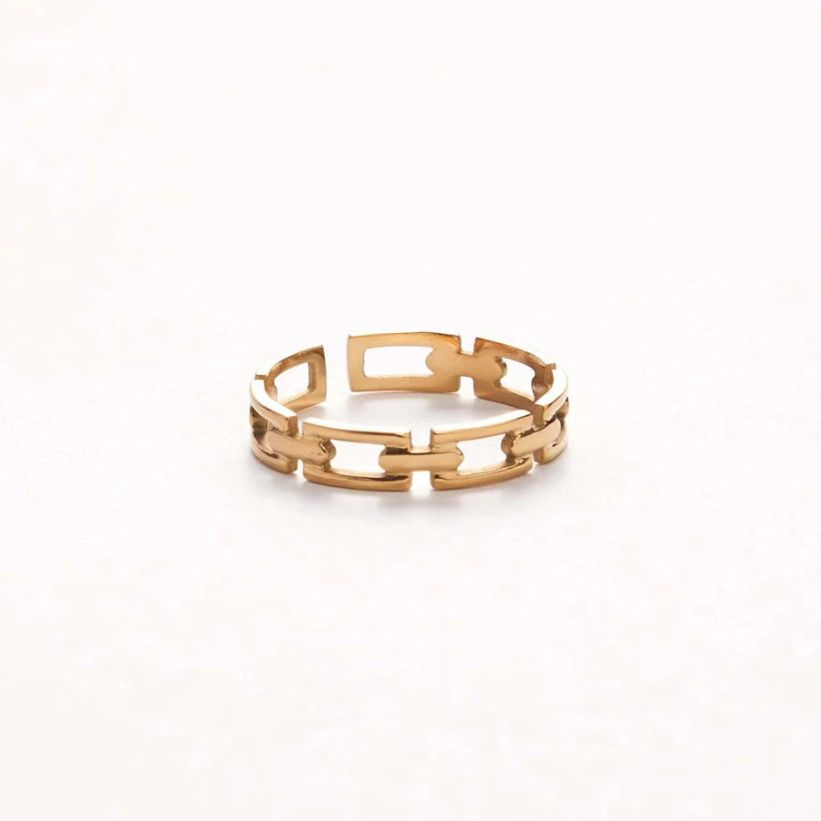 Hollywood and Sneaky Link Ring Set