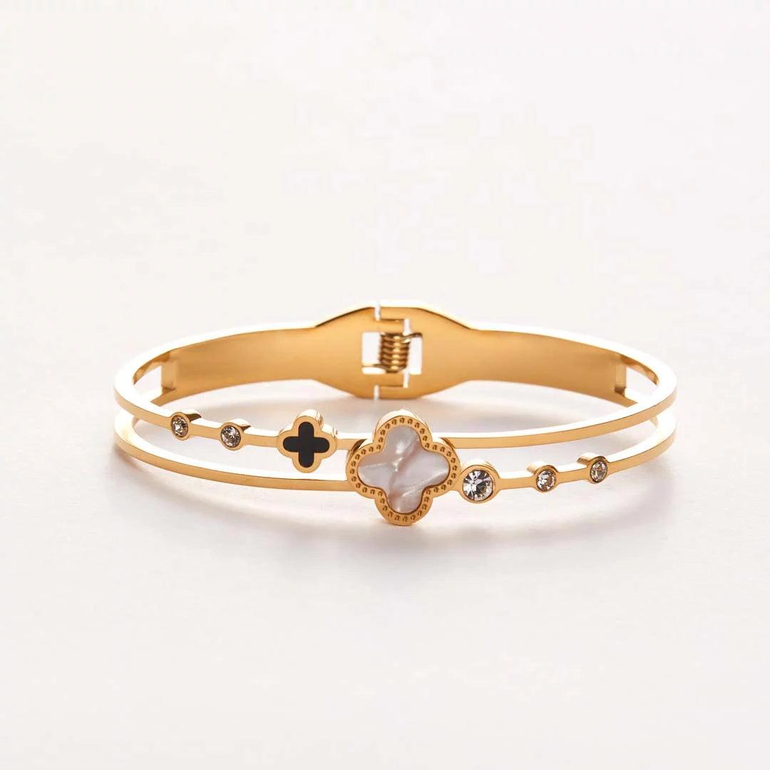 MOLLIE BANGLE GOLD - Lynott Jewellery