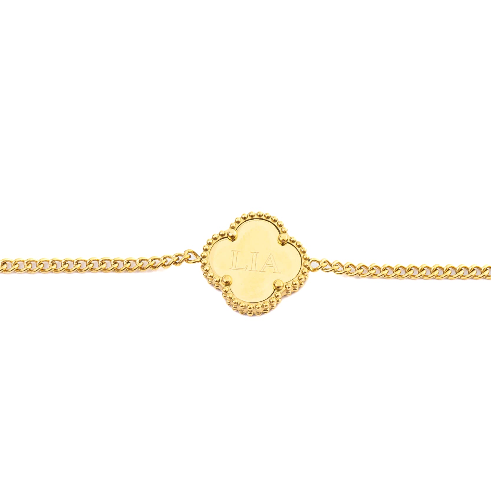 CLOVER ENGRAVABLE BRACELET