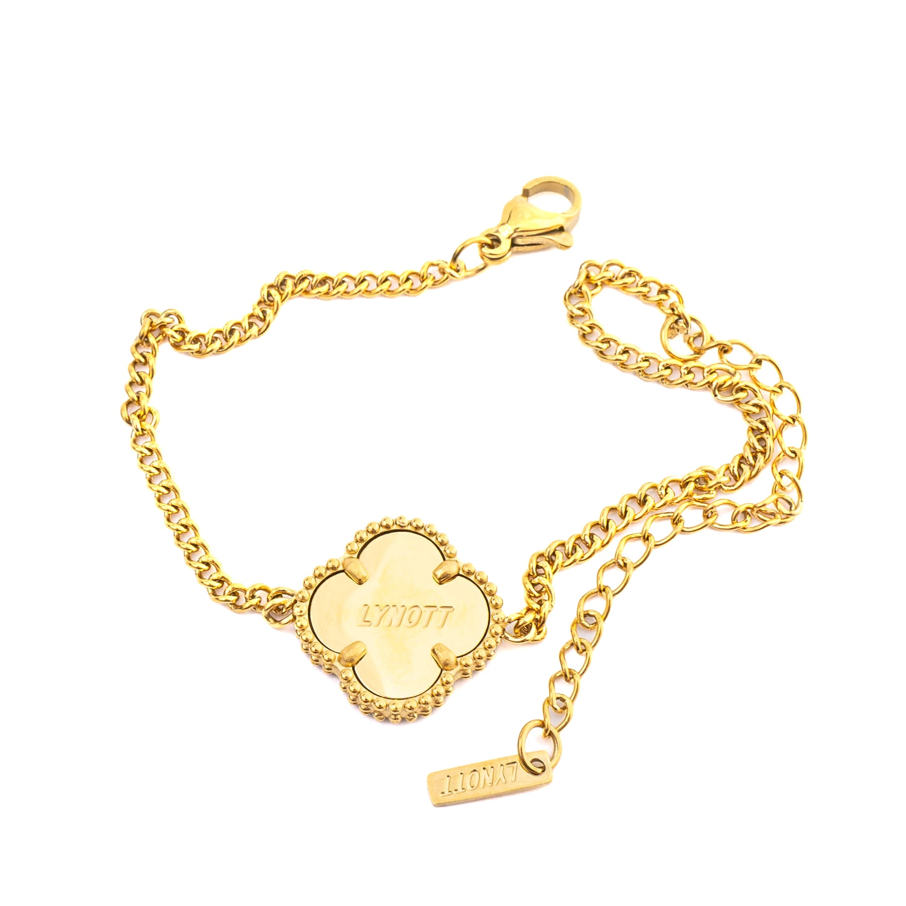 CLOVER ENGRAVABLE BRACELET