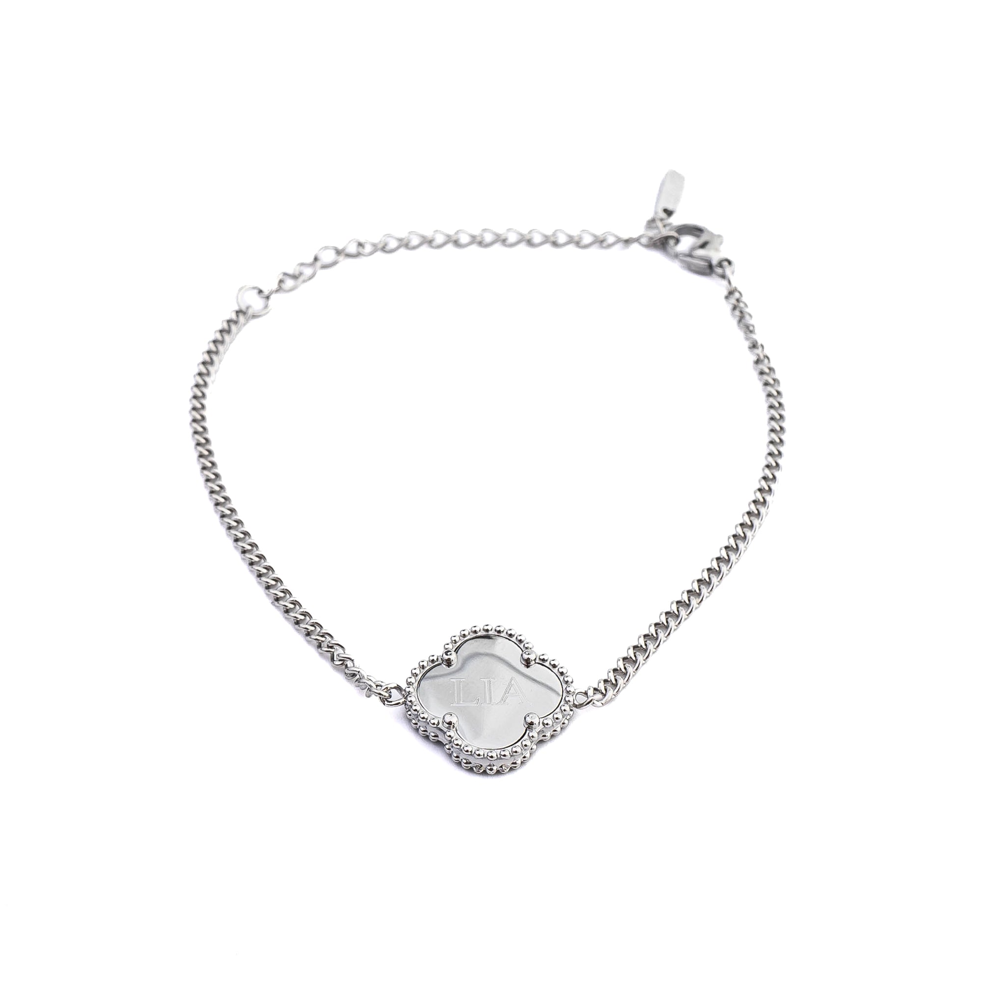 CLOVER ENGRAVABLE BRACELET