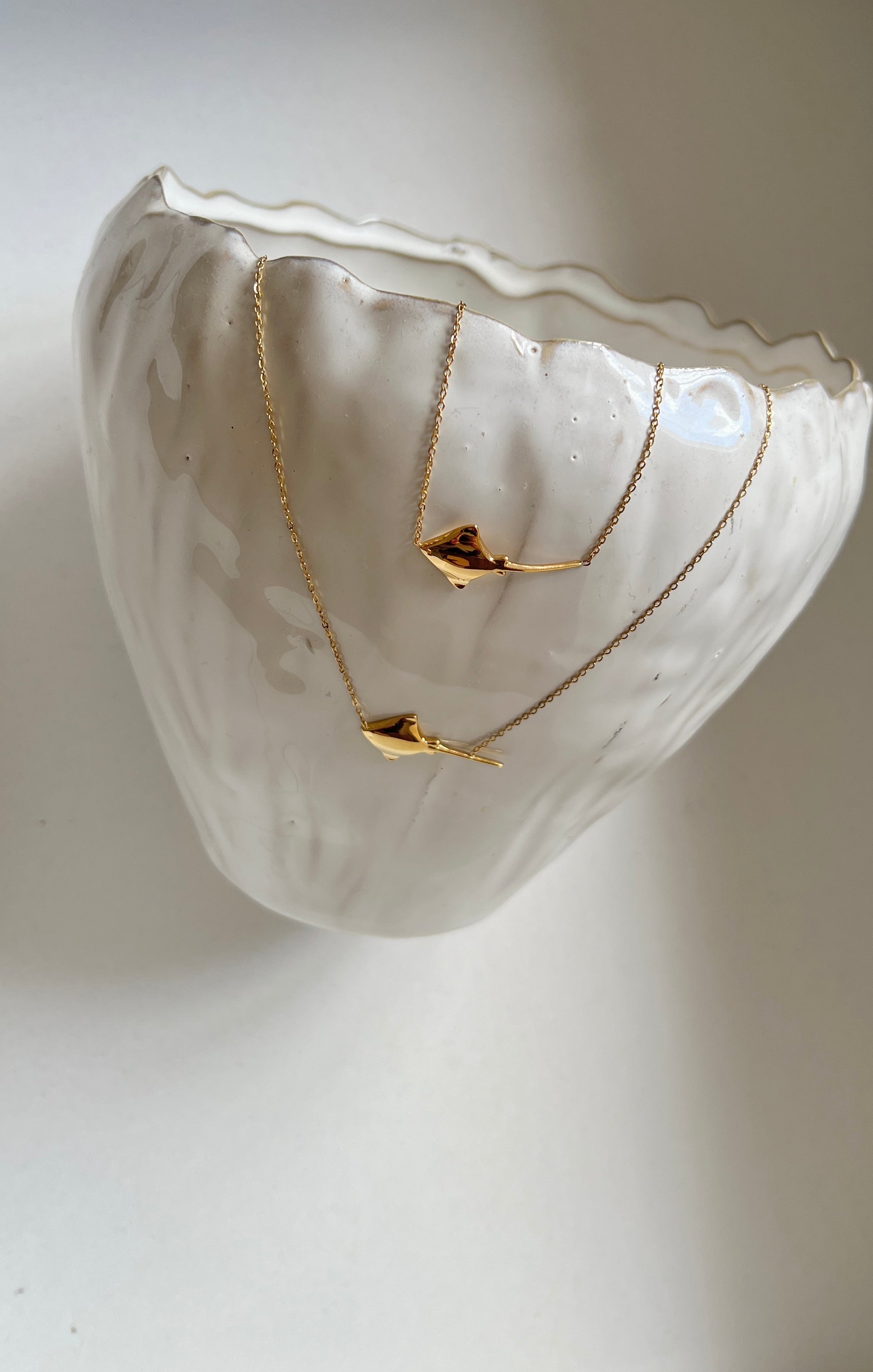 SEA WING STING RAY NECKLACE