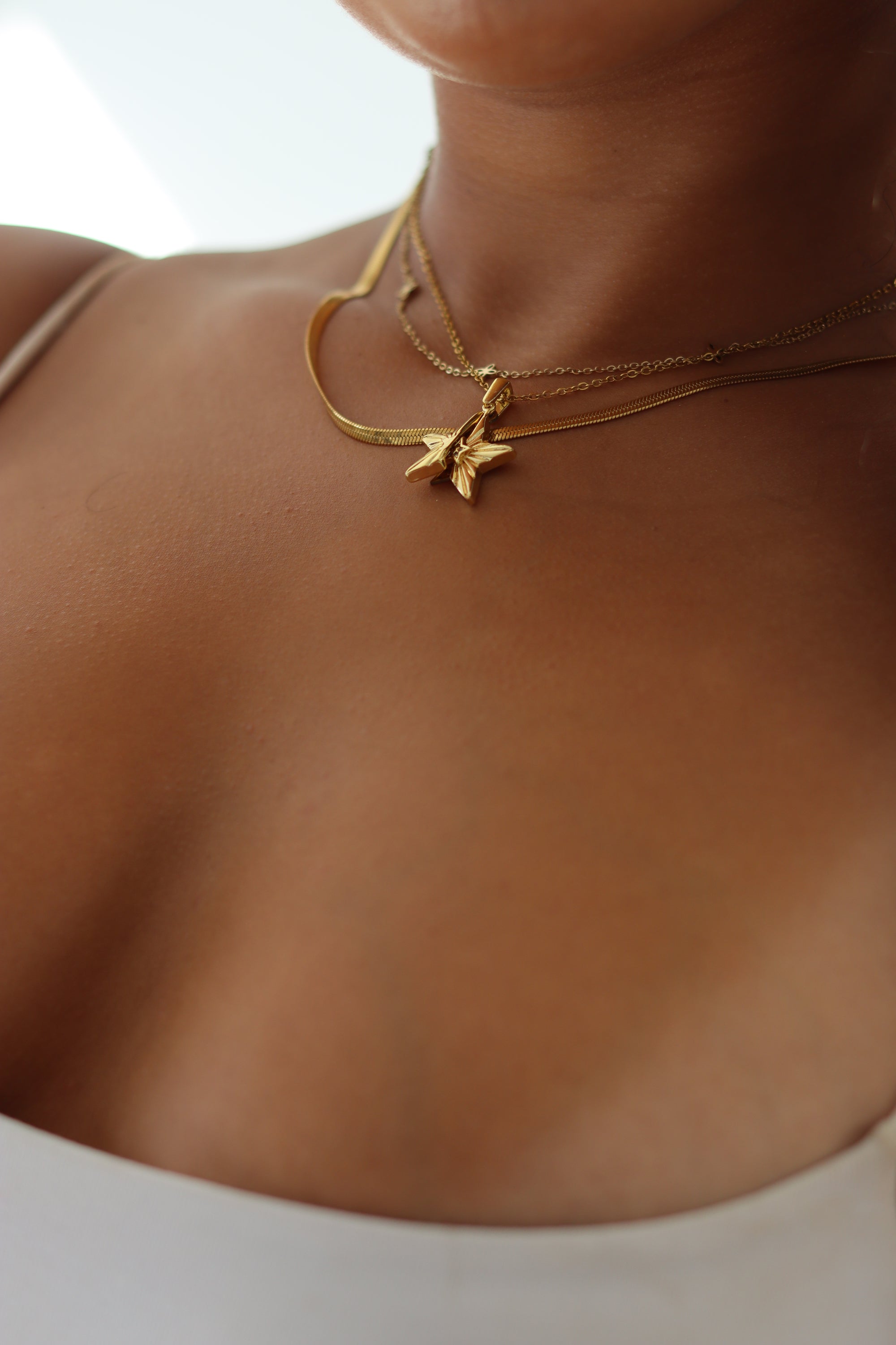 SECRET MESSAGE ENGRAVABLE STAR NECKLACE