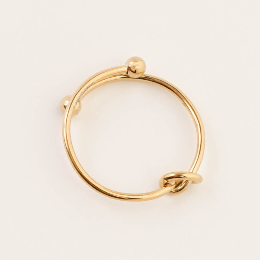 KNOT ADJUSTABLE RING