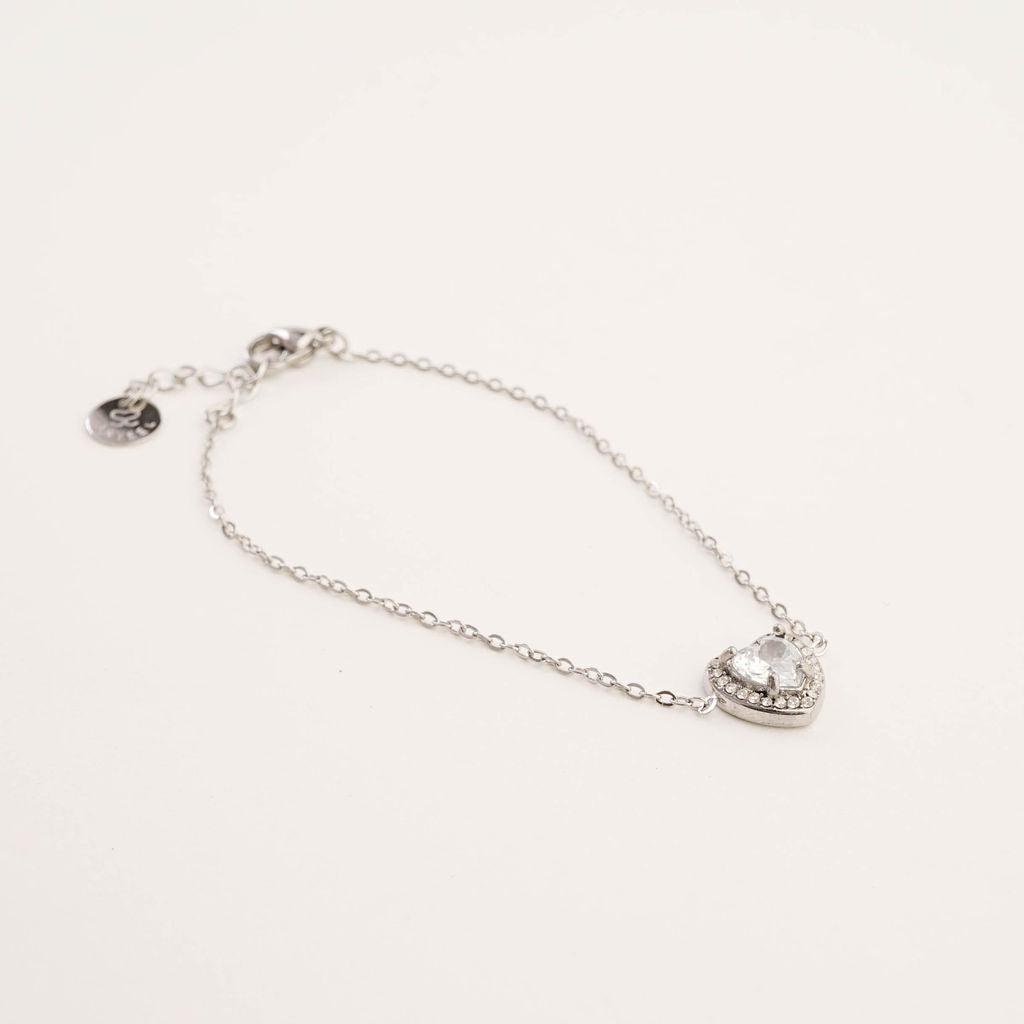 HEART PENDANT BRACELET - Lynott Jewellery