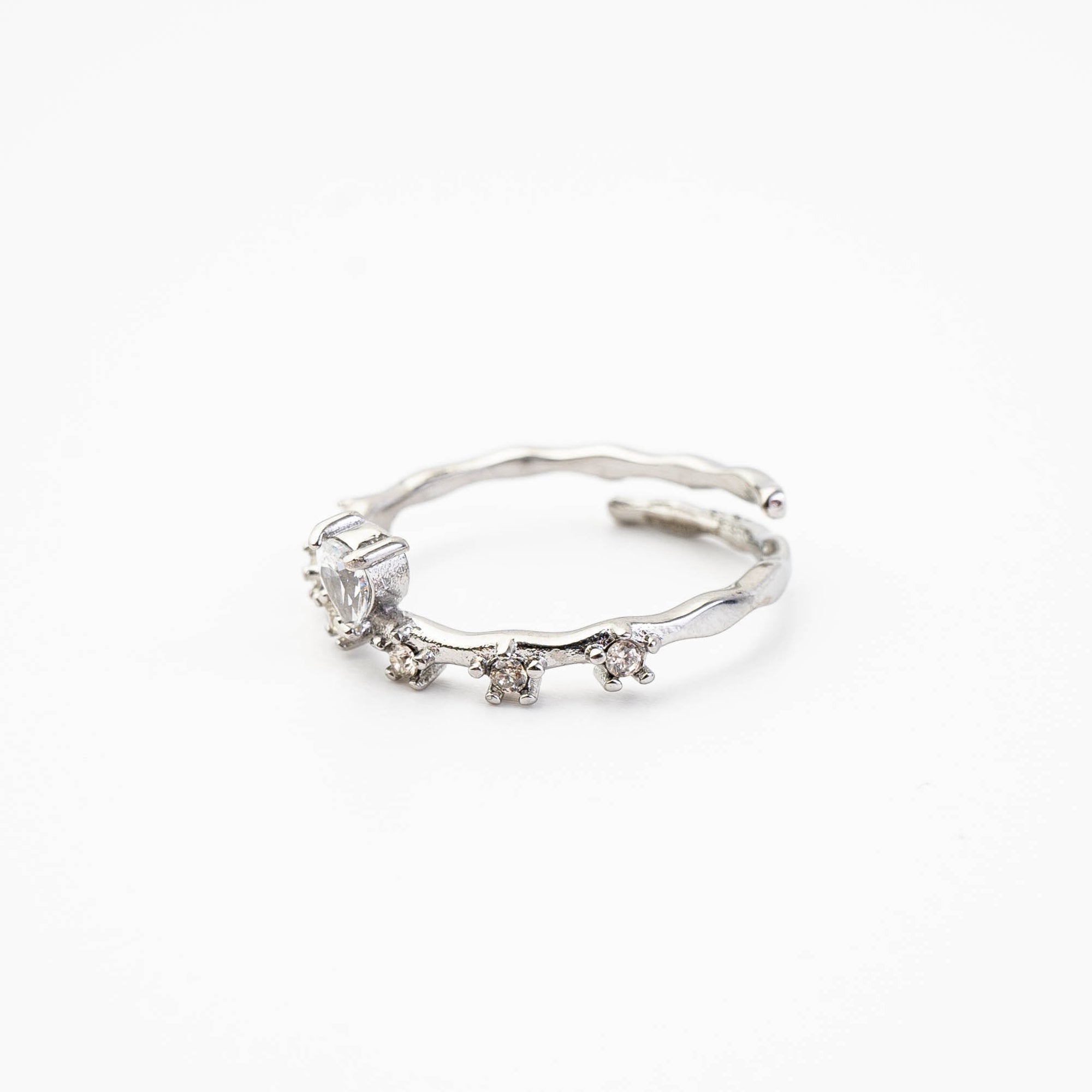 PRINCESS ADJUSTABLE RING CLEAR
