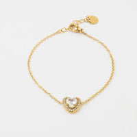 HEART PENDANT BRACELET - Lynott Jewellery