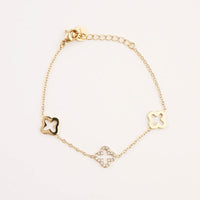 MULTI CLOVER BRACELET - Lynott Jewellery