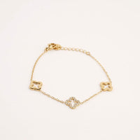 MULTI CLOVER BRACELET - Lynott Jewellery