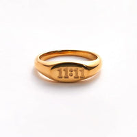 11:11 GOLD RING - Lynott Jewellery