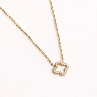 CLUSTER CLOVER NECKLACE - Lynott Jewellery