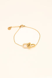 KATJA MIA LUSTRE LINK DAINTY BRACELET
