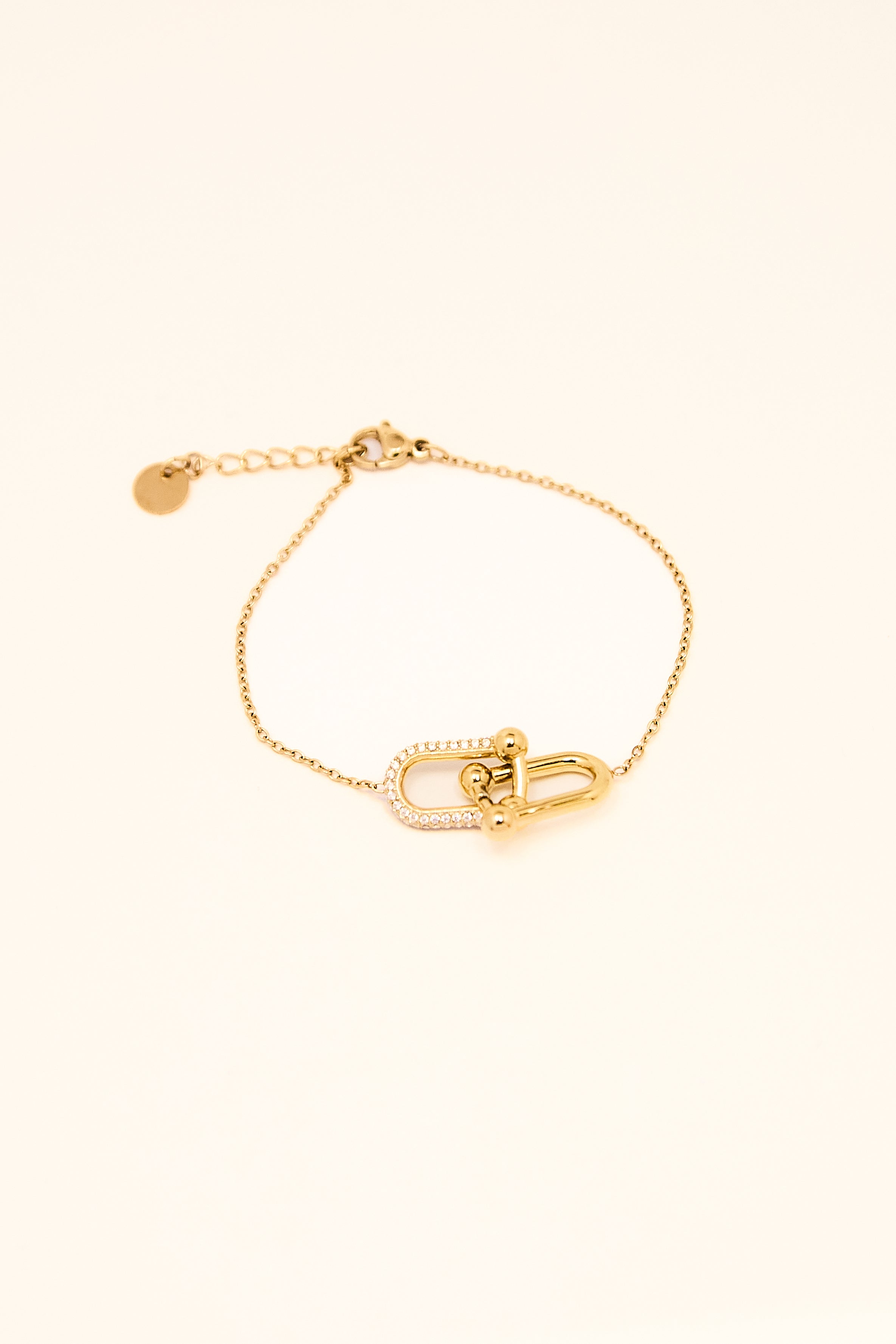 KATJA MIA LUSTRE LINK DAINTY BRACELET