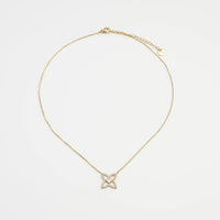 CLOVER LOTUS NECKLACE - Lynott Jewellery