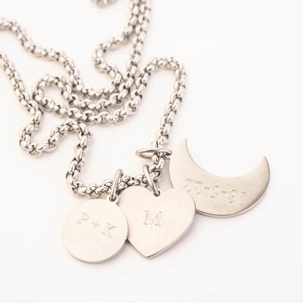 BUILD YOUR OWN ENGRAVED NECKLACE - Lynott Jewellery