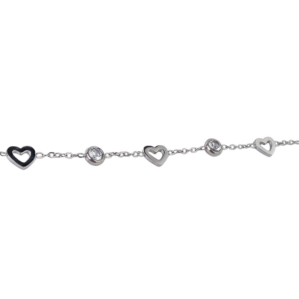 HEART N DOT TRIO BRACELET