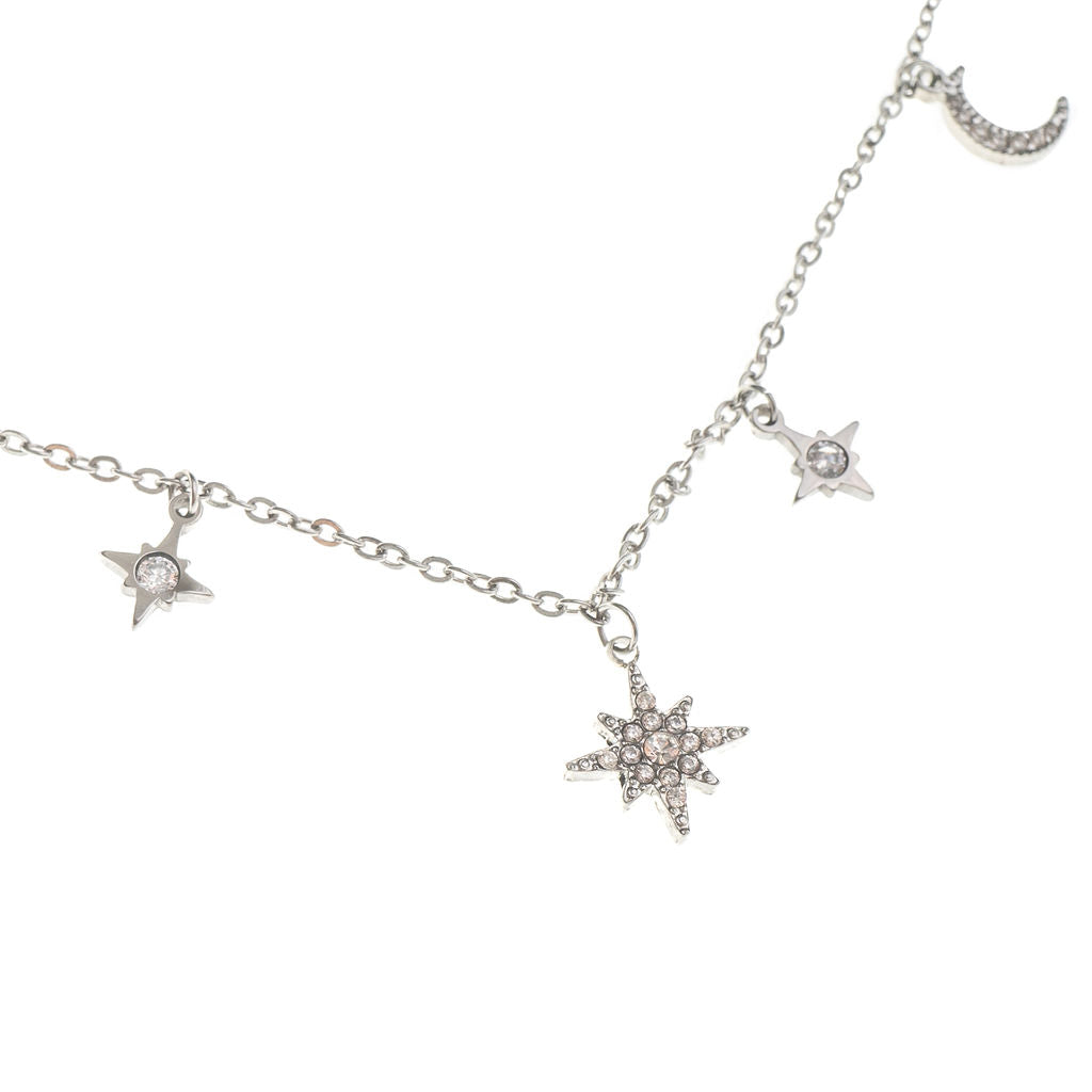 NORTH STAR CHARM NECKLACE