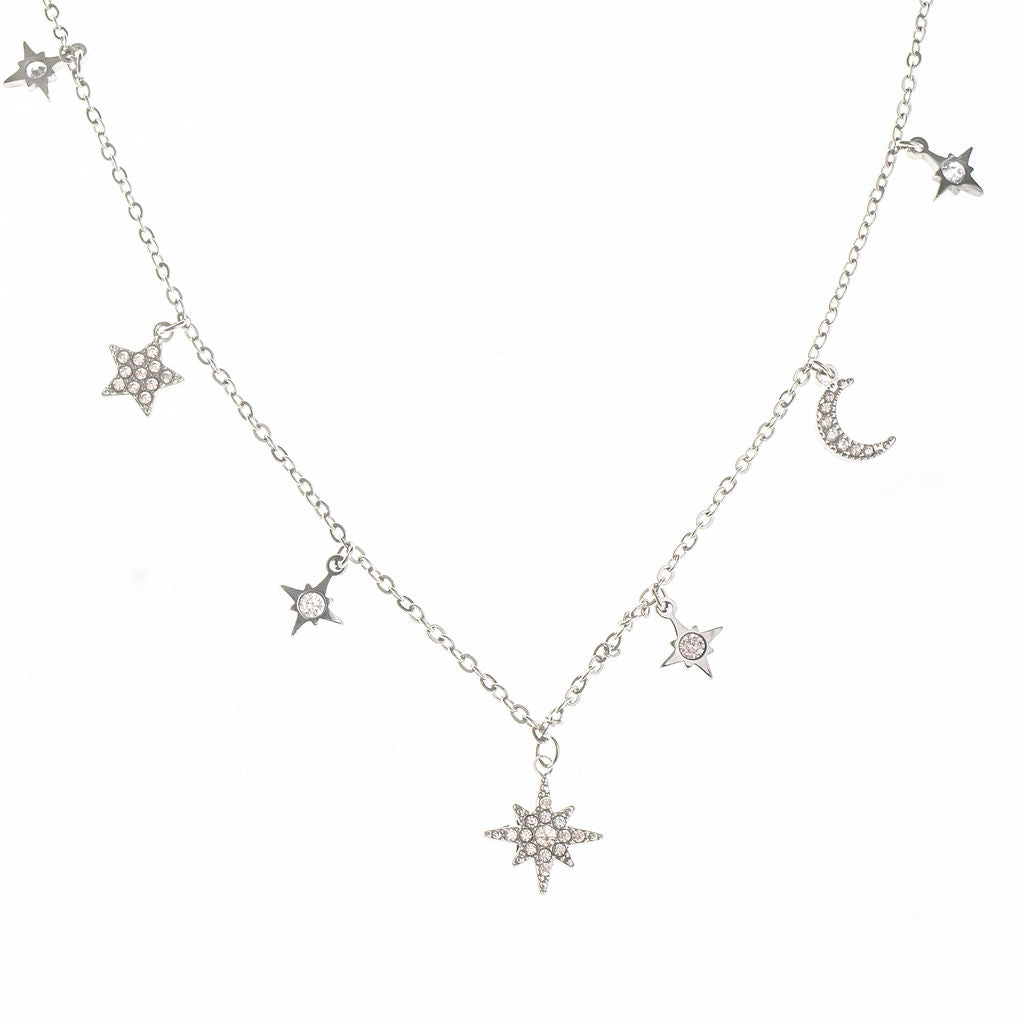 NORTH STAR CHARM NECKLACE