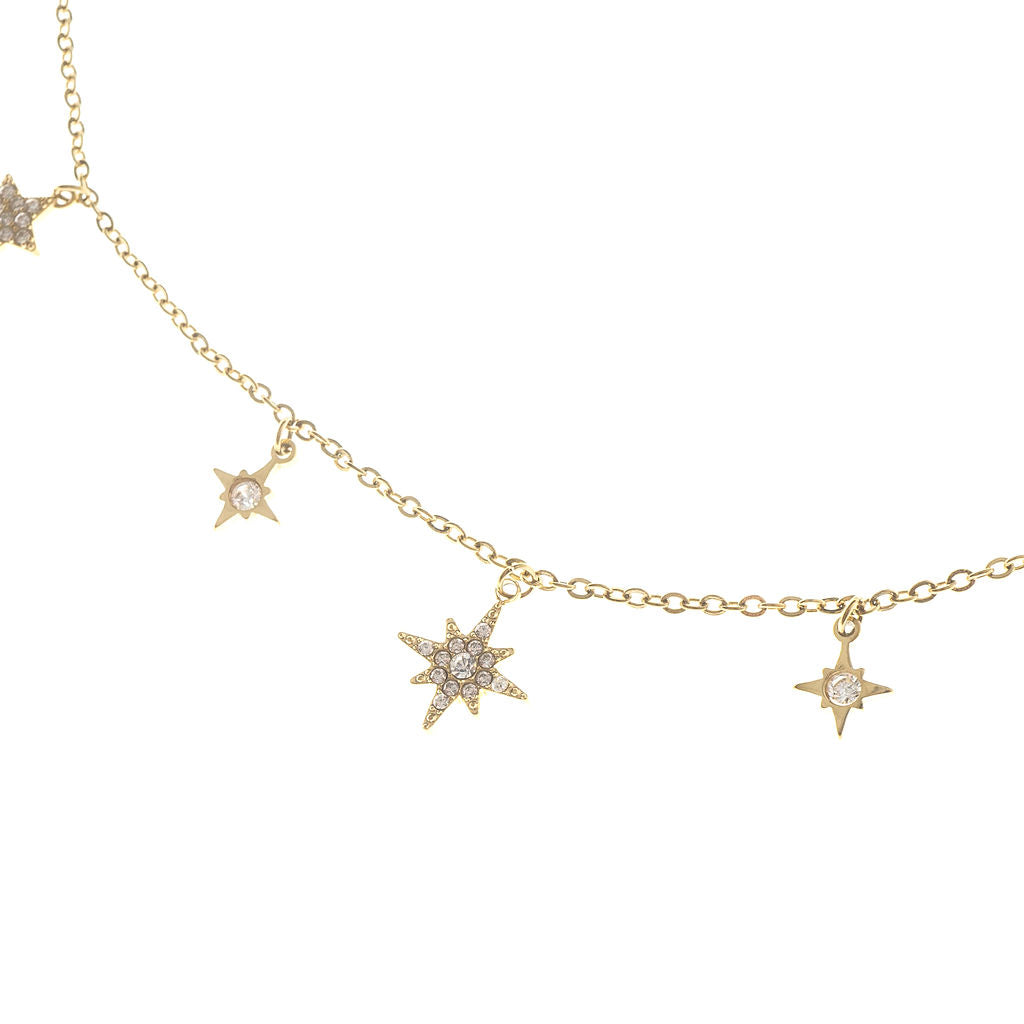 NORTH STAR CHARM NECKLACE