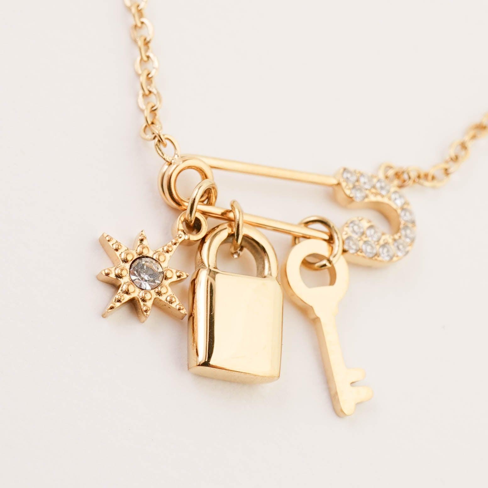 CHARM PIN NECKLACE - Lynott Jewellery