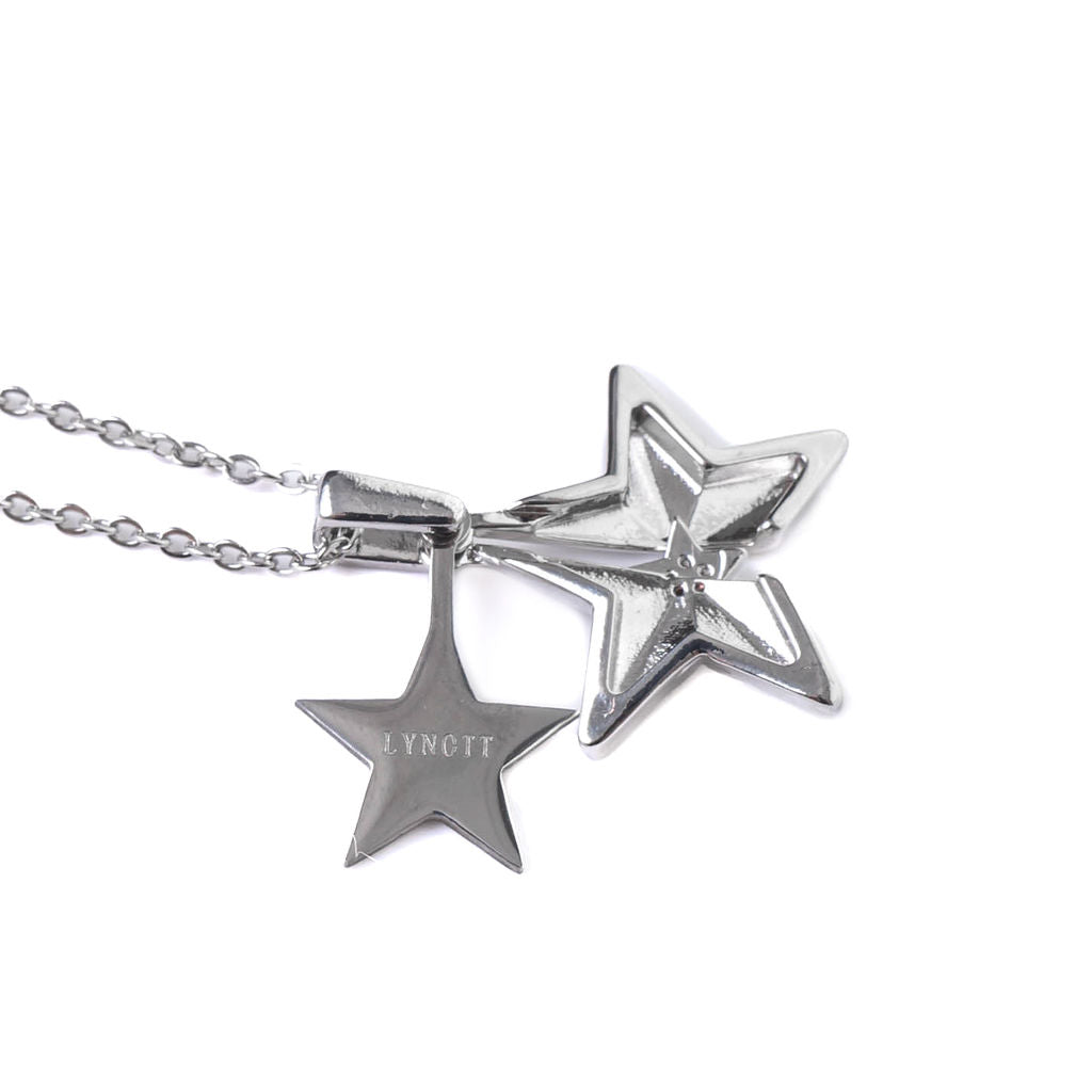 SECRET MESSAGE ENGRAVABLE STAR NECKLACE