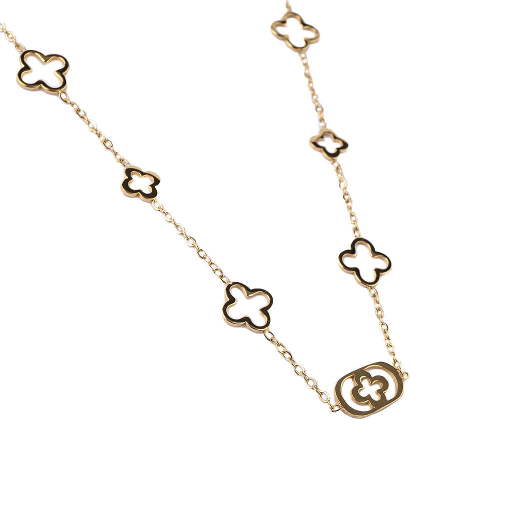 LINKING CLOVER NECKLACE