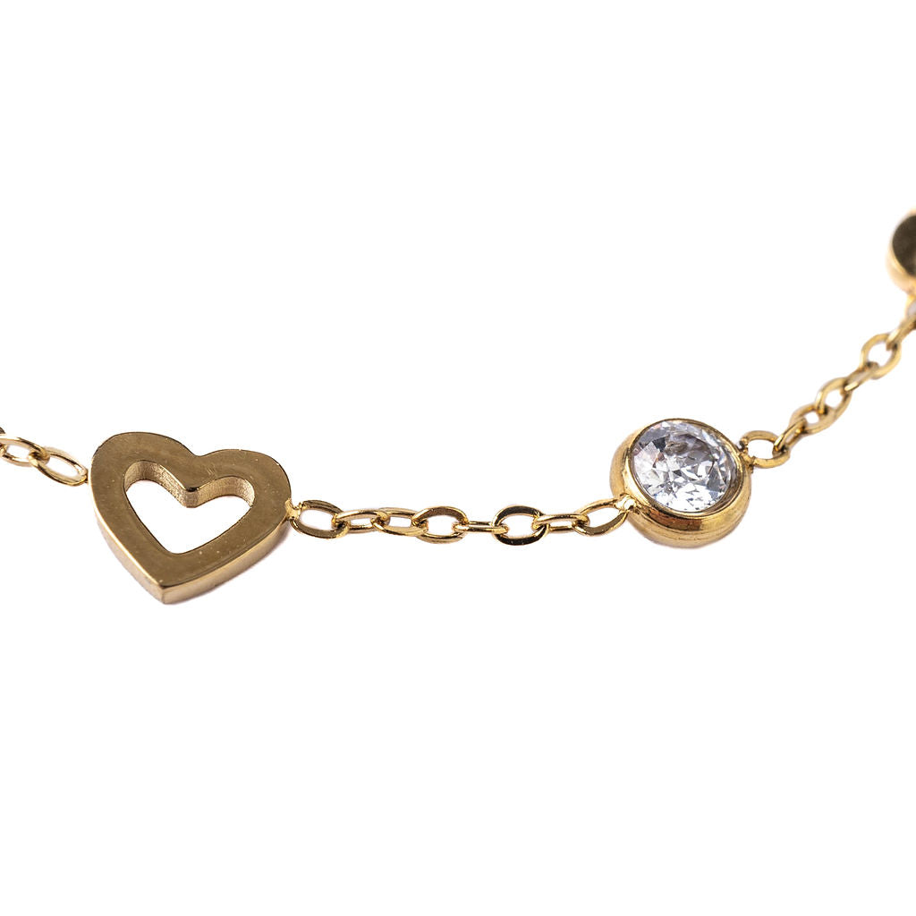 HEART N DOT TRIO BRACELET