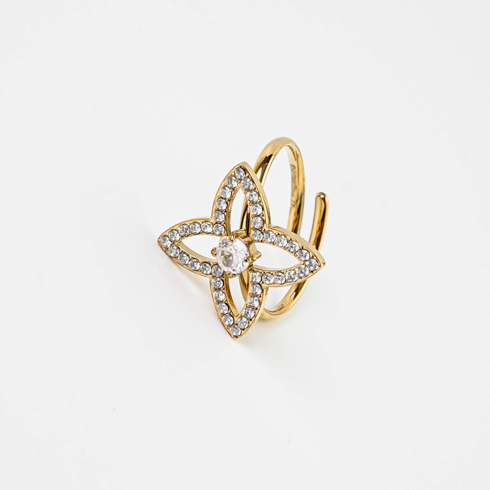CLEVER CLOVER RING - Lynott Jewellery