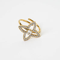CLEVER CLOVER RING - Lynott Jewellery