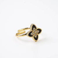 PASSIONATE RING BLACK AND GOLD - Lynott Jewellery