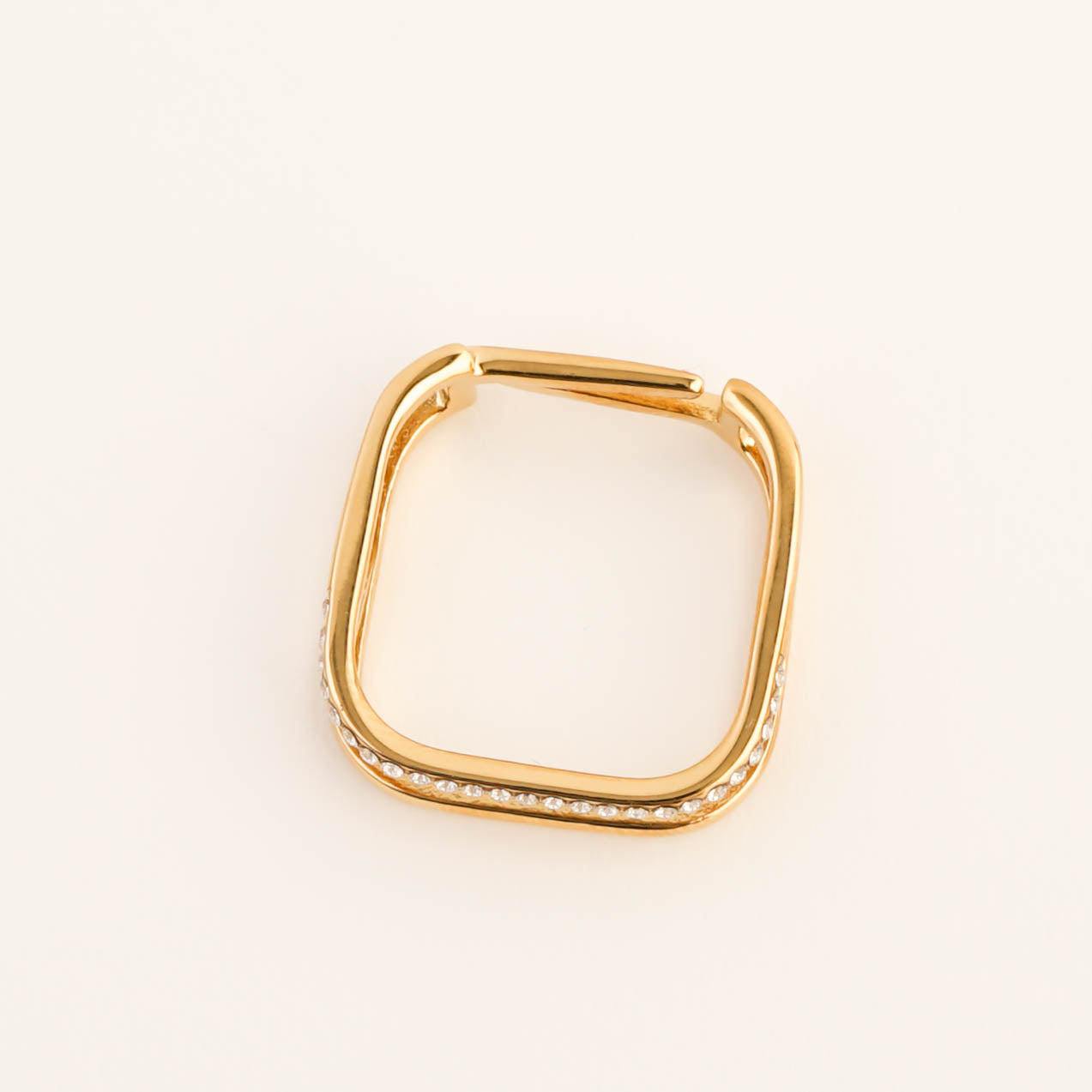 QUIRKY SQUARE ADJUSTABLE RING