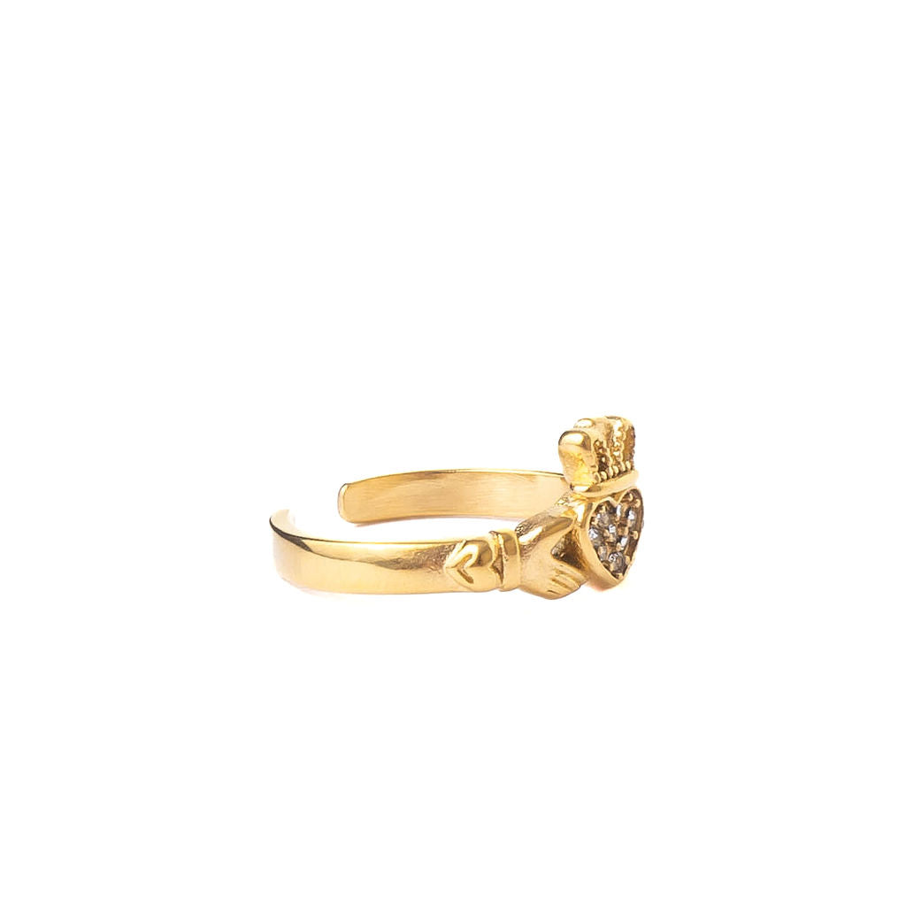 HEART CROWN RING