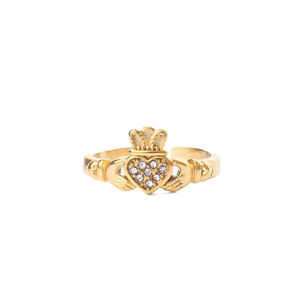 HEART CROWN RING