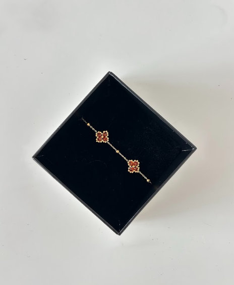 ORANGE PETAL BRACELET - The Vault