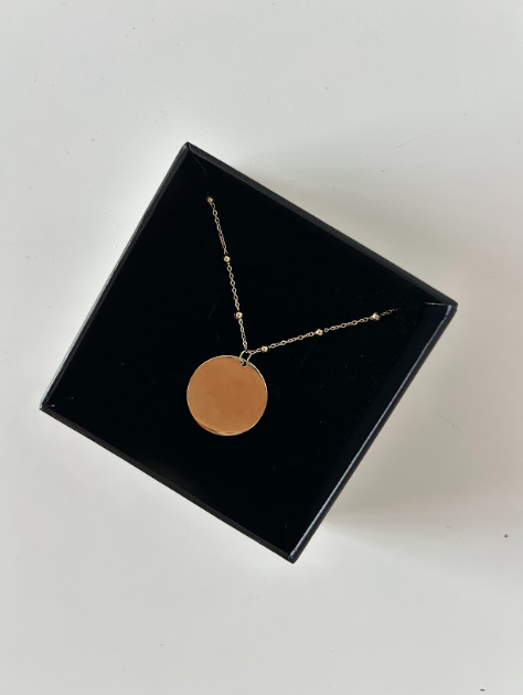 DISC NECKLACE LARGE - The Vault