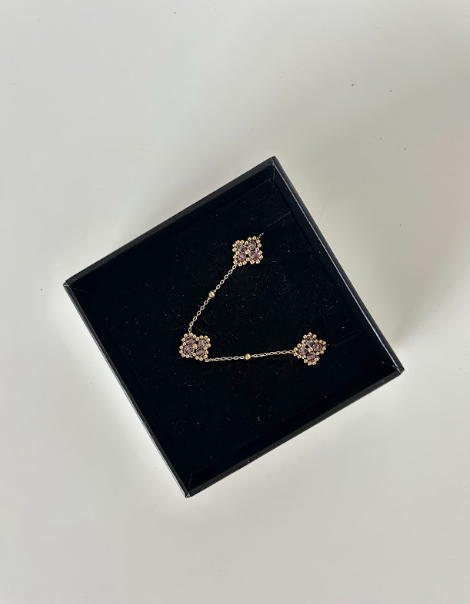 PETAL BLUSH NECKLACE - The Vault