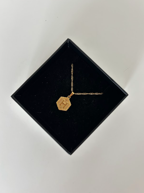 RAE INITIAL NECKLACE H - The Vault