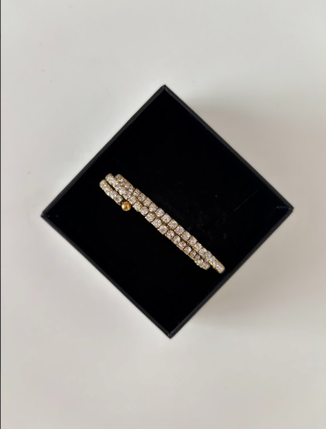 GOLD SPARKLE BANGLE - The Vault